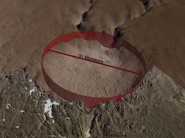 [와우! 과학] 그린란드 빙하 속에서 ‘서울 만한 구덩이’ 발견…운석 충돌 탓