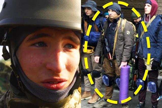 ‘펜 대신 총 잡았다’ 이제 10대 청소년들까지 전쟁터로 내몰린 우크라이나 상황