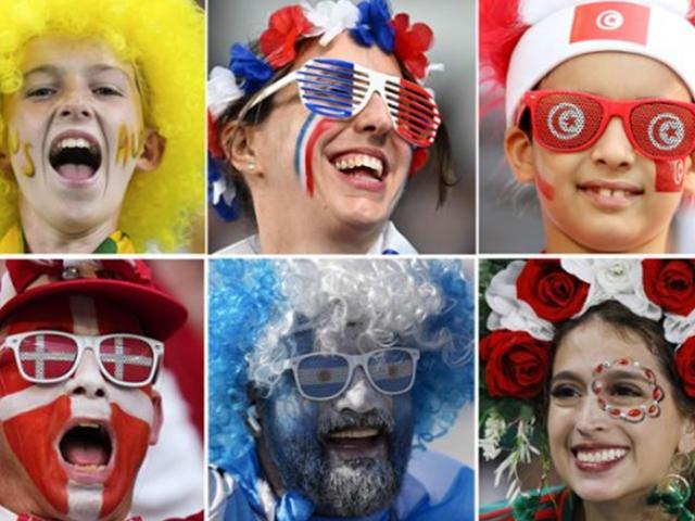 월드컵의 '신스틸러'... 관중석 달구는 응원 패션