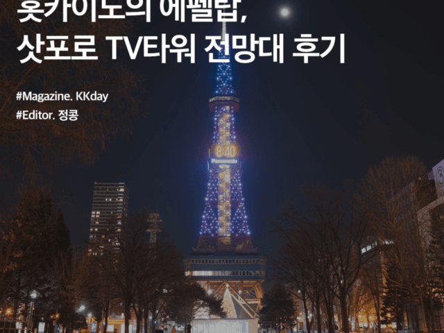 삿포로 자유여행 :: 홋카이도의 <strong>에펠탑</strong>, 삿포로 TV타워 전망대 후기 (가는법 & 예약)