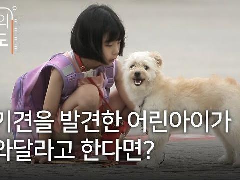유기견을 발견한 어린아이가 도와달라고 한다면?강아지 귀여운데 불쌍해 ㅠㅠ | 세상의 온도 |