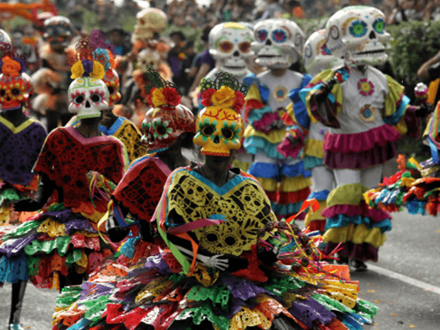 [서소문사진관] 멕시코에서만 열리는 ‘죽은 자들의 날’ 축제