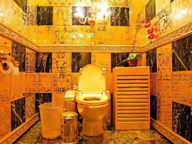 황금 380kg로 만들었다? 세계 각국의 특이한 화장실