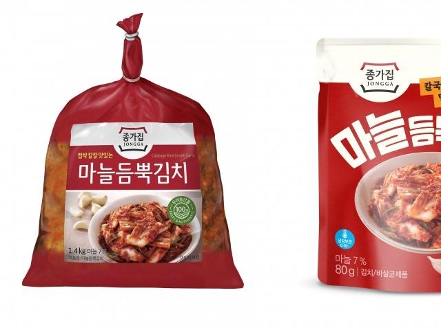 대상 종가집, 강력한 매운맛의 ‘핵매운 김치’, ‘마늘듬뿍김치’ 출시