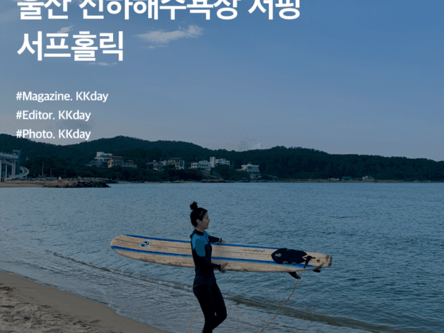 울산 진하해수욕장 서프홀릭 :: KKday 서핑 서포터즈 후기 6편