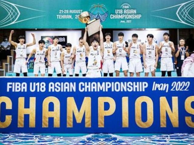 한국, <strong>일본</strong>에 10점 <strong>차</strong> 역전승…U-18 아시아농구 22년 만에 우승