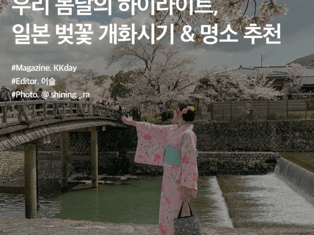 4월 해외여행 추천 :: 우리 봄날의 하이라이트, 일본 벚꽃 개화시기 & 명소 추천