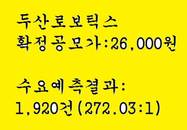 두산<strong>로보틱스</strong> 공모주청약