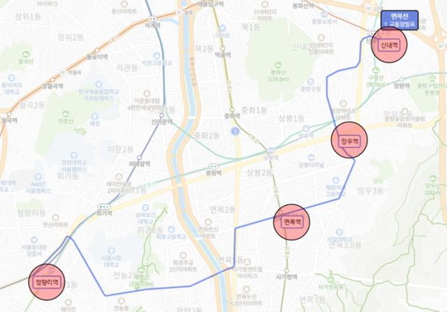 면목선 경전철에 대해서 알아보았습니다! - 노선도, 정차역, 주변 시세 등