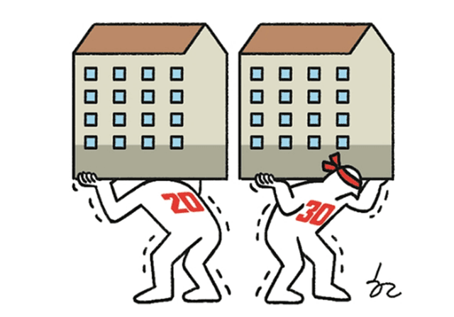 하락조정장일 때 왜 신축아파트 가격이 구축아파트 가격에 비해 더 빨리 떨어질까? (ft. 물리적 시간)