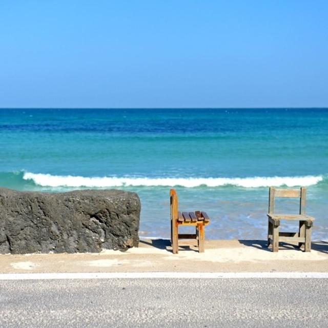 제주도 바다를 달리다