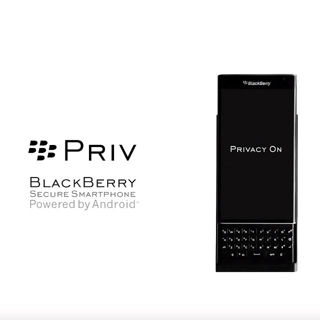 블랙베리 신제품 '프리브(Priv)', 무엇이 사람들을 열광케 하는가?