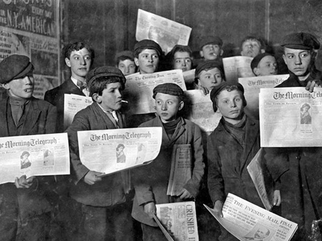 1899년, 뉴욕을 멈춘 신문팔이 <strong>소년들</strong>