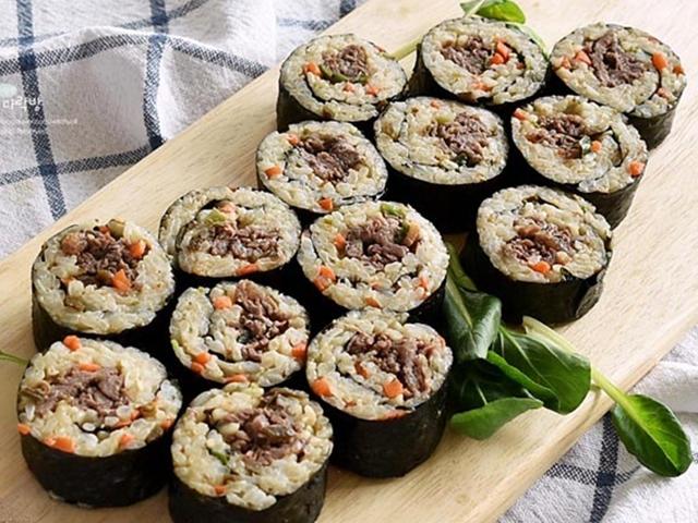 <strong>피크닉</strong> 도시락메뉴 땡초 불고기 김밥