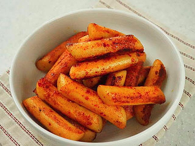 통인시장 <strong>기름</strong>떡볶이 만들기