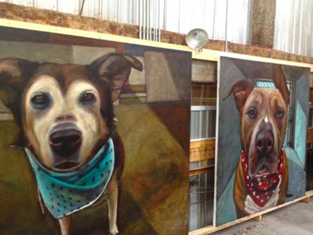 유기견들의 안락사 직전 모습을 그리다 : ‘An Act of Dog’