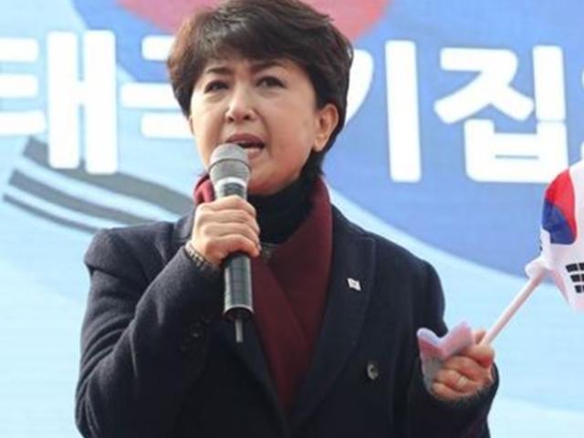 ‘태극기 <strong>집회</strong>’ 정미홍 전 아나운서, 25일 지병으로 작고