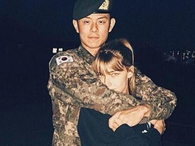 '<strong>빈지노</strong>♥' 미초바, 4년 열애 자축 "축하해 임자..전역 D-195 사랑해!"