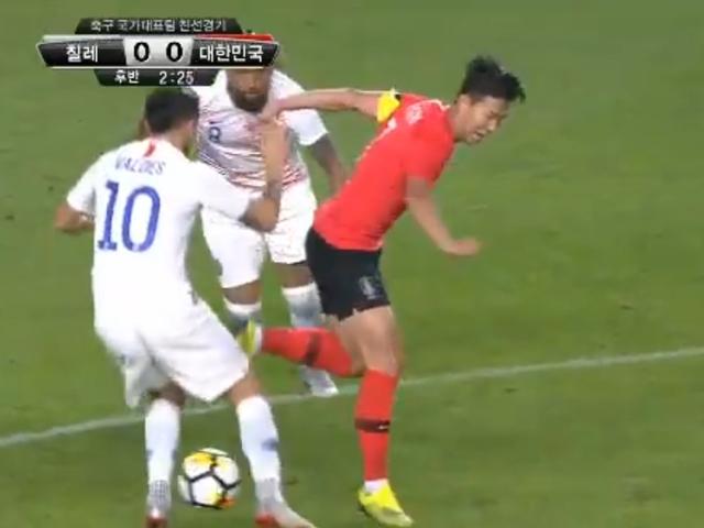 손흥민 개인기로 인종차별 논란 '발데스'에게 교훈 주다