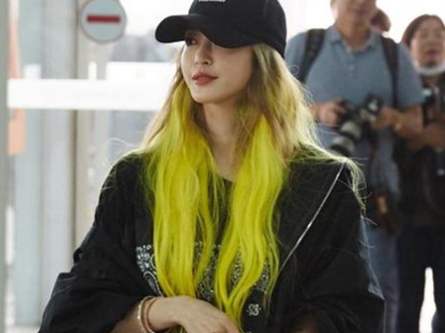“아이돌 가수인 줄...” 한예슬 <strong>노랑</strong>머리, 형광펜 연상케 하는 ‘변신’