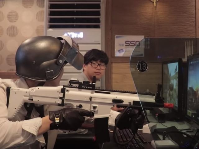 배틀그라운드용 <strong>조이</strong>스틱총 만들어봤다