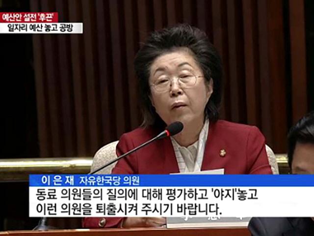 '겐세이' 이어 '야지'?...<strong>이은재</strong> 의원 일본어 사용해 또 구설