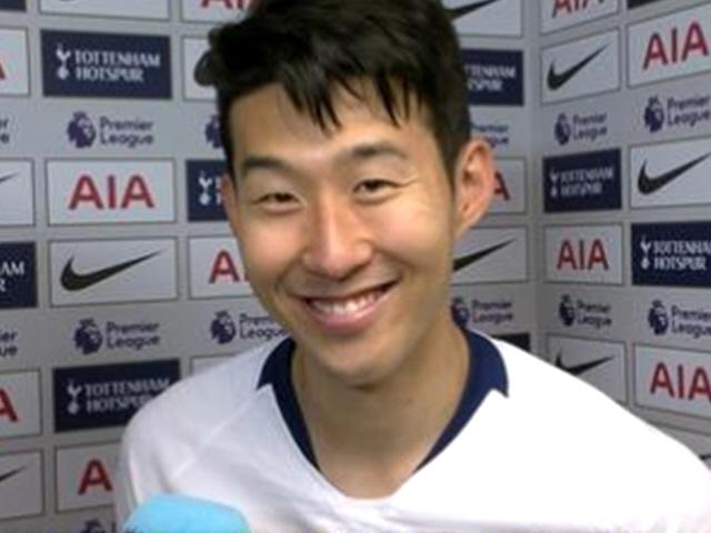 '4골까지 넣을 수 있었나?' 짓궂은 질문에도 미소 지은 <strong>손흥민</strong>