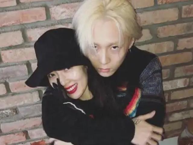 현아♥이던, 보란 듯이 스킨십..연인의 달달 <strong>백허그</strong>