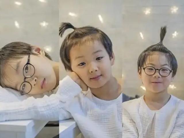 대한민국만세, <strong>삼둥이</strong>는 여전히 러블리.."머리 커트하러 가자"