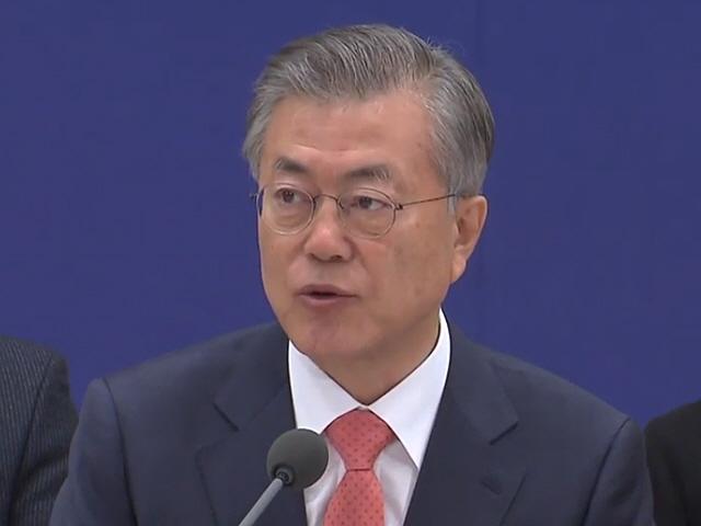 자영업자 "최저임금 인상 고통"...문 대통령 "부작용 최소화 노력"