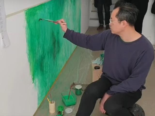 <strong>화가</strong>→가수ㆍ배우→<strong>화가</strong> 백현진 “온몸으로 그려요”