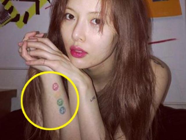 "무려 20개나?" 팬들도 깜짝 놀랐다는 연예인 몸에 새겨진 문양