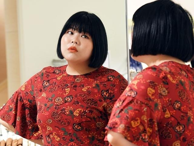 “44사이즈 여성만 옷 사나요? <strong>77</strong>ㆍ88 모델도 있어야죠”