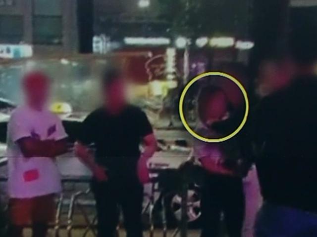 행인 목 물고, 뺨 때리고…'머슬마니아' 만취 난동 당시