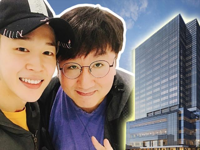 <strong>방탄소년단</strong> 흥행대박으로 지어올린 빅히트의 5천억 신사옥 모습