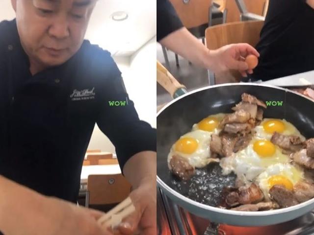 "WOW!"…백진희, '<strong>맛남의</strong> <strong>광장</strong>' 백종원 요리 모습 공개