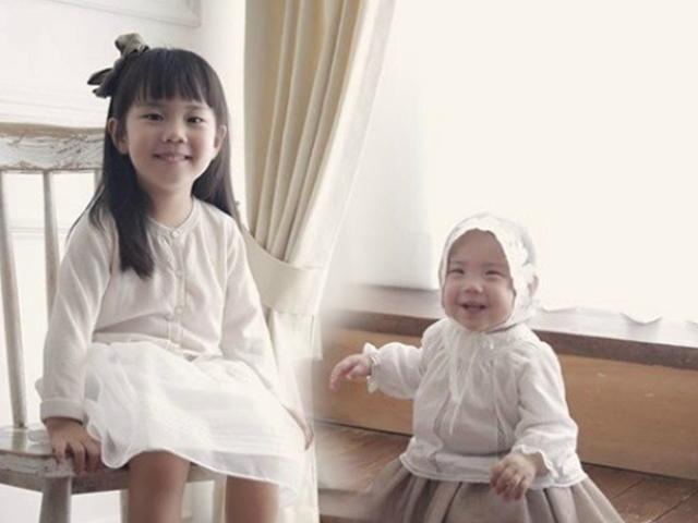기태영♥유진, '돌맞이' 둘째 딸 로린 공개..언니 <strong>로희</strong>와 판박이 인형