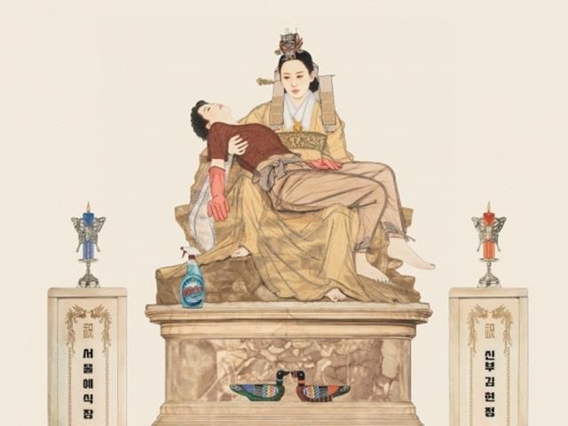 김현정 작가, 화폭에 눌러 담은 ‘소통’의 결과물
