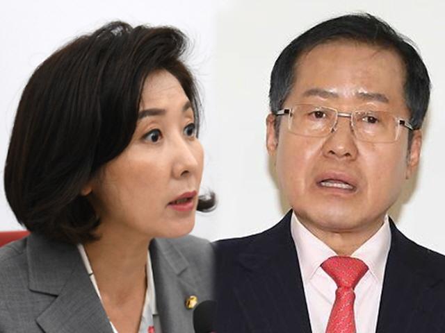 [TF확대경] <strong>나경원</strong> '원정출산' 지적했다 '역풍' 맞은 홍준표