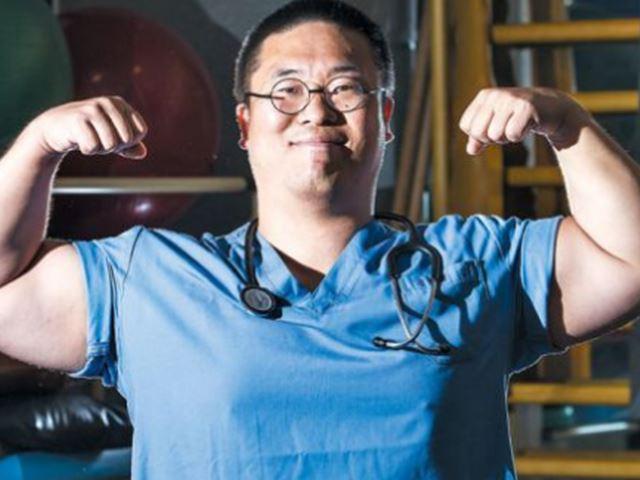 <strong>보디빌더</strong> 선수 출신 의사… "운동도 공부도 반칙 쓰면 대가 치르죠"