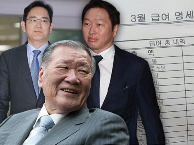 1년 사이에 이렇게 올랐어? 2019년 대기업 회장 월급 비교해보니