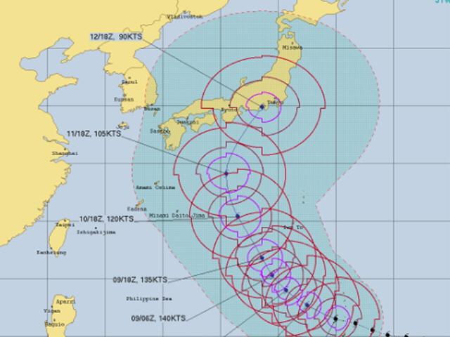 ‘올해 최강’ 제19호 <strong>태풍</strong> ‘<strong>하기비스</strong>’ 주말에 도쿄 강타