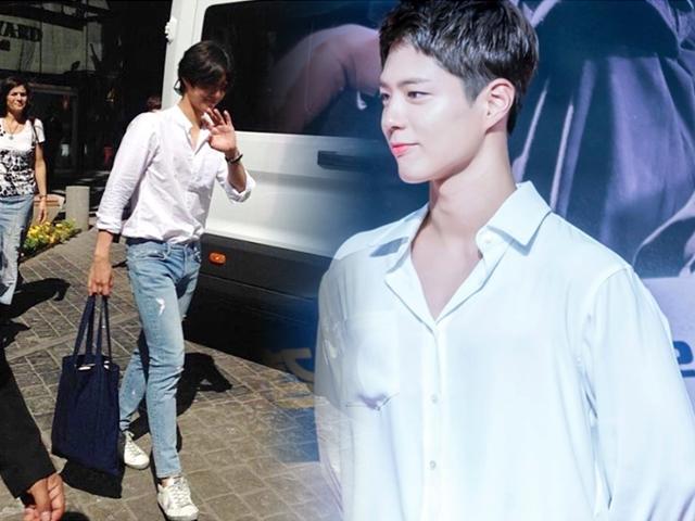 박보검 실제로 본 팬이 남긴 충격적인 비율 사진