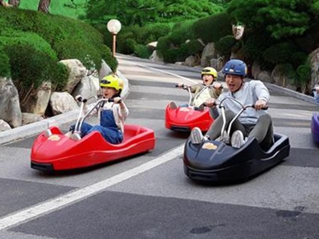 수도권: 강화에 루지 있다… 동양 최장 1.8km, 가을·스릴을 타고