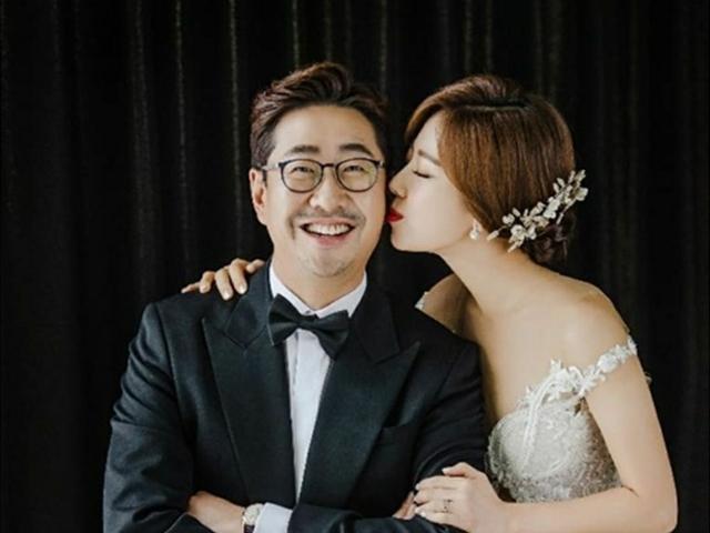 백성문 변호사♥김선영 아나운서 <strong>웨딩 사진</strong> 나왔다