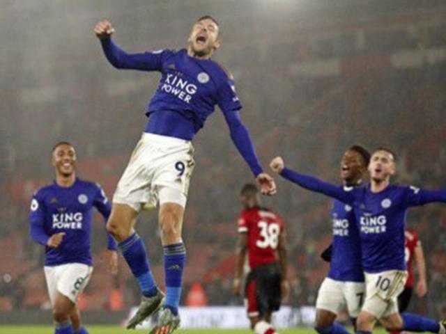 레스터시티, 사우샘프턴 9-0 대파…24년 만의 EPL 최다 골 차 승