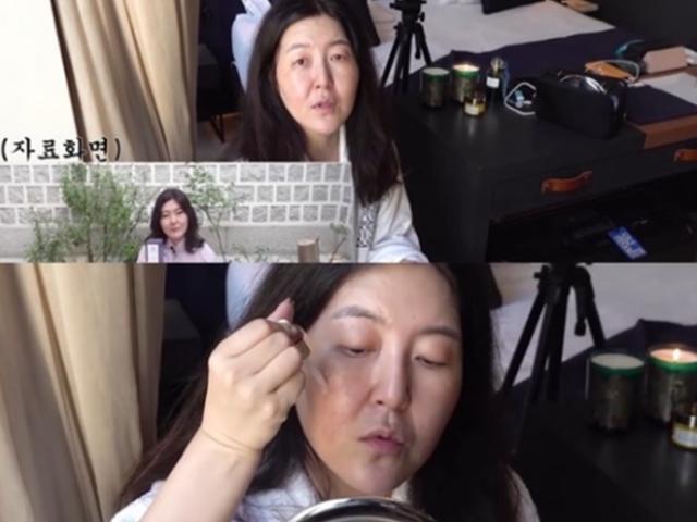 엠퀴리, 민낯 공개한 <strong>한혜연</strong>…세럼 바르는 순둥이 슈스스