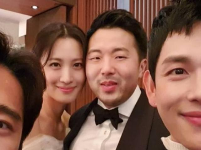 임시완, <strong>수현</strong>♥차민근 결혼식 인증샷…훈훈 비주얼