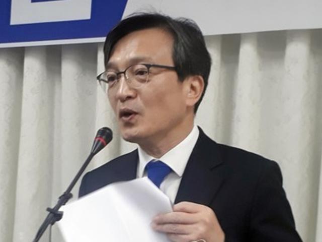 김의겸 "민주당 재집권 위해 모든 것 쏟겠다" 군산서 출마선언