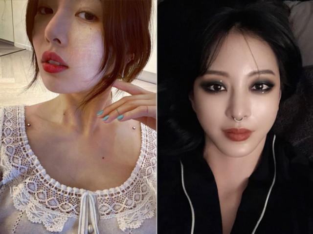 현아는 쇄골, 한예슬은 코…이색 <strong>피어싱</strong>, 괜찮을까?